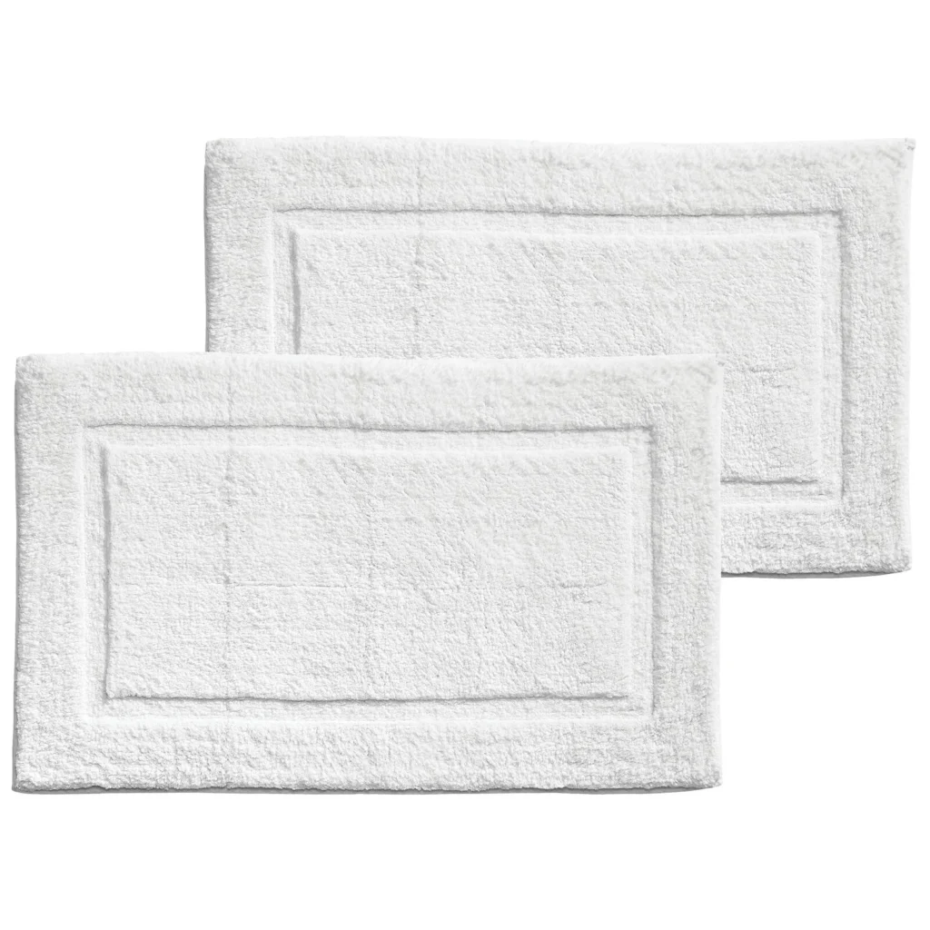 Premium cotton bath mat for hotels, offering soft, absorbent, and durable comfort from ample bath linen